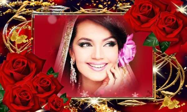 Rose Flower Photo Frame स्क्रीनशॉट 6