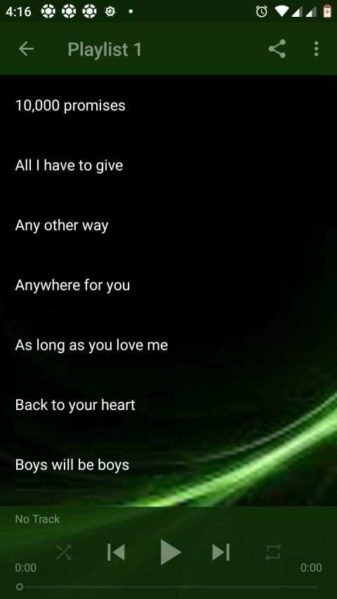 Backstreet boys all songs screenshot 2