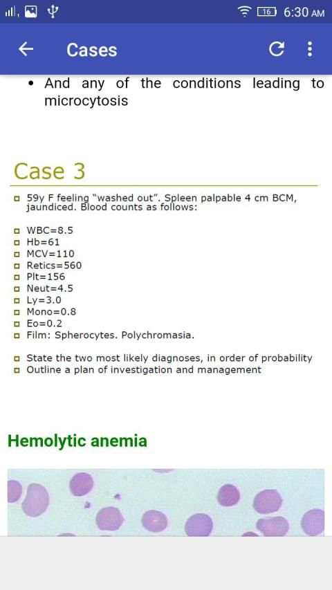 Hematology Overview screenshot 1