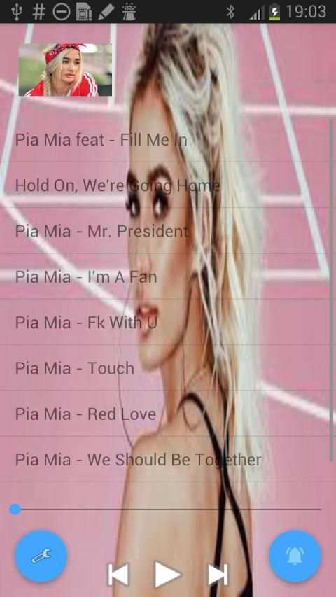 Pia Mia musics // without internet screenshot 2