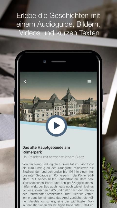 100 Jahre Uni Köln screenshot 2