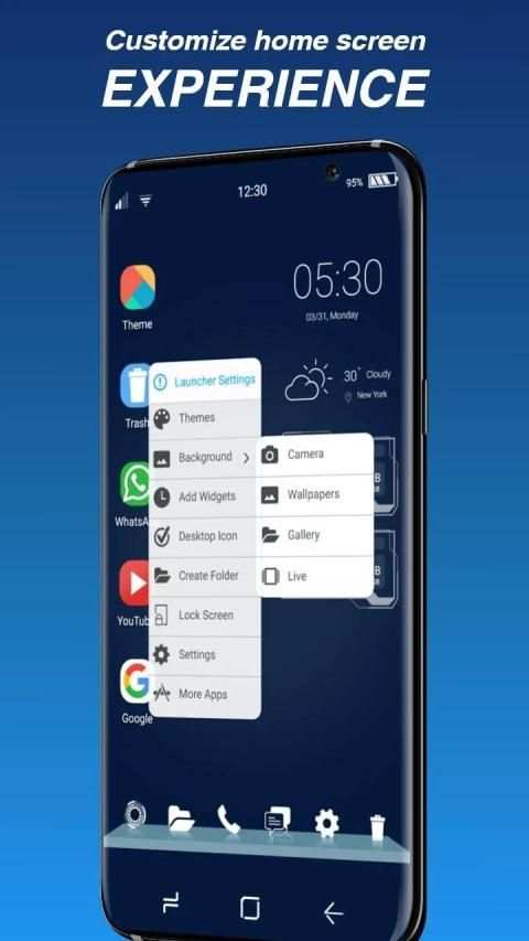 Sci Fi Launcher स्क्रीनशॉट 4