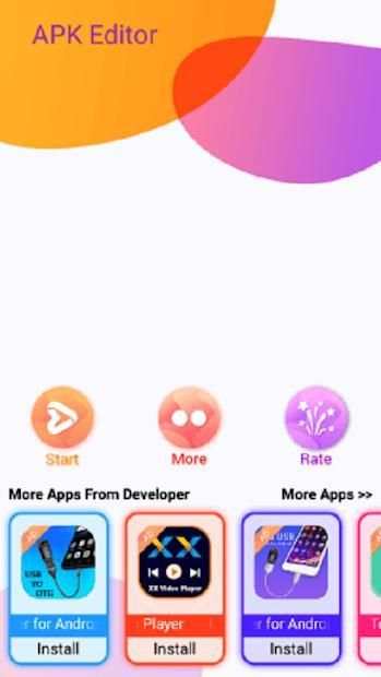 APK editor screenshot 1