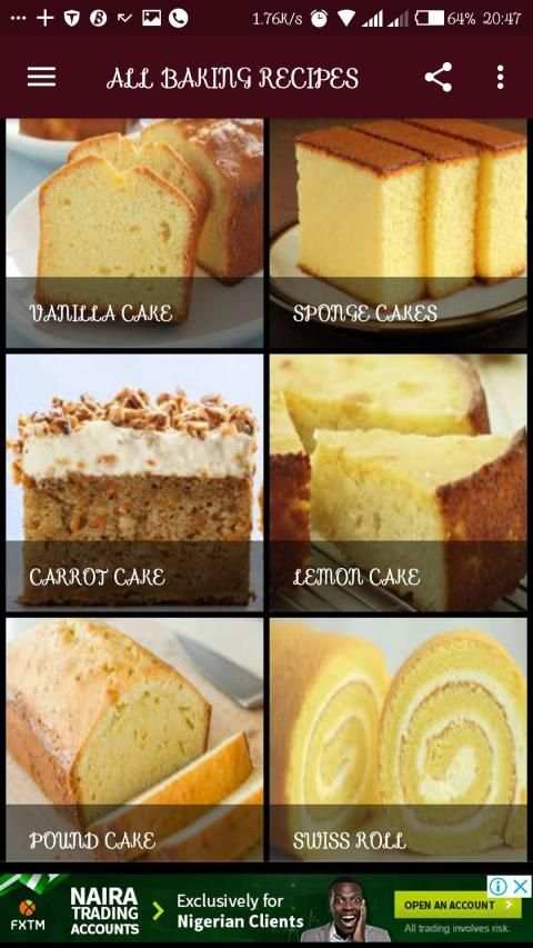 ALL BAKING RECIPES screenshot 5