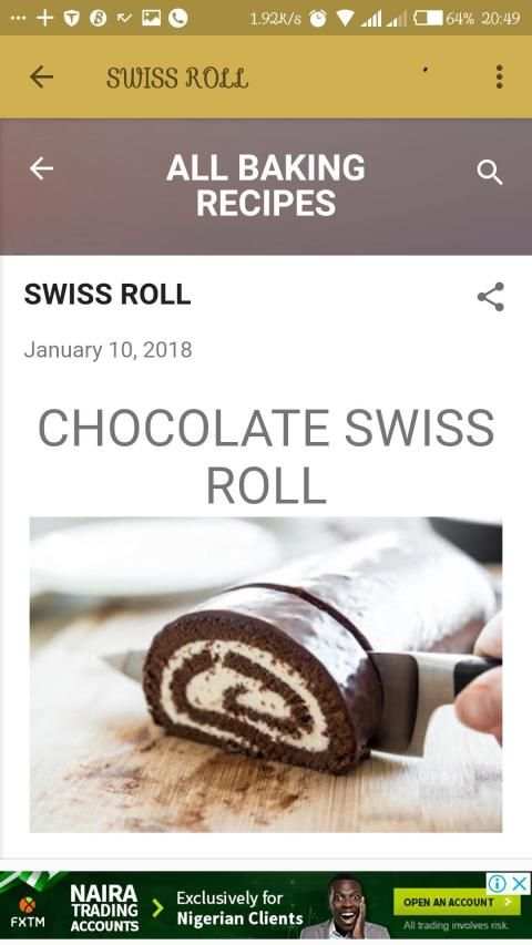 ALL BAKING RECIPES screenshot 2