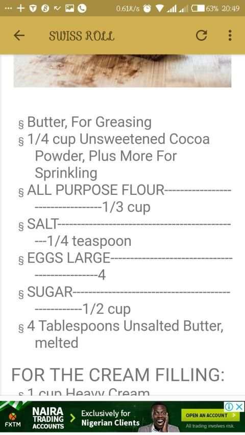 ALL BAKING RECIPES screenshot 1