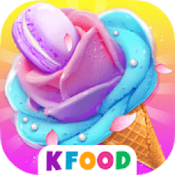 Rose Ice Cream Maker आइकन