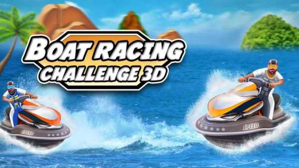 Boat Racing Challenge 3D स्क्रीनशॉट 2