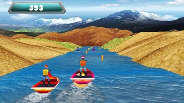 Boat Racing Challenge 3D स्क्रीनशॉट 1