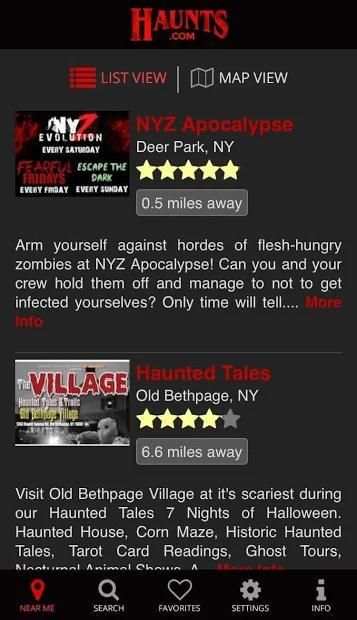 Haunts.com screenshot 8