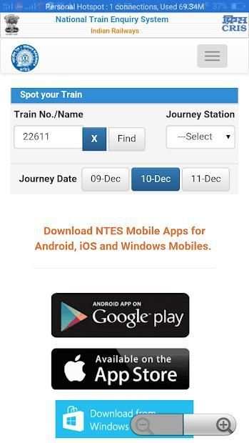 Rail info live railway track screenshot 2