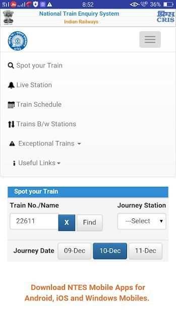 Rail info live railway track screenshot 1