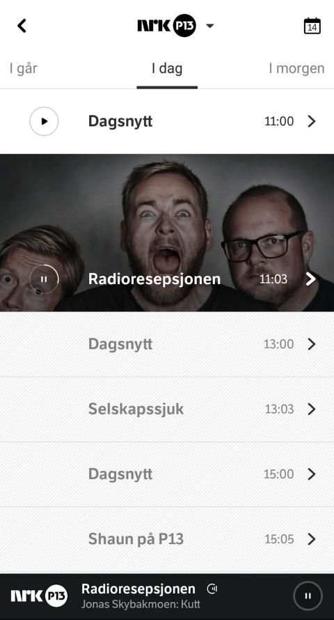 NRK Radio screenshot 3