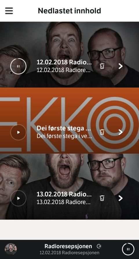 NRK Radio screenshot 4