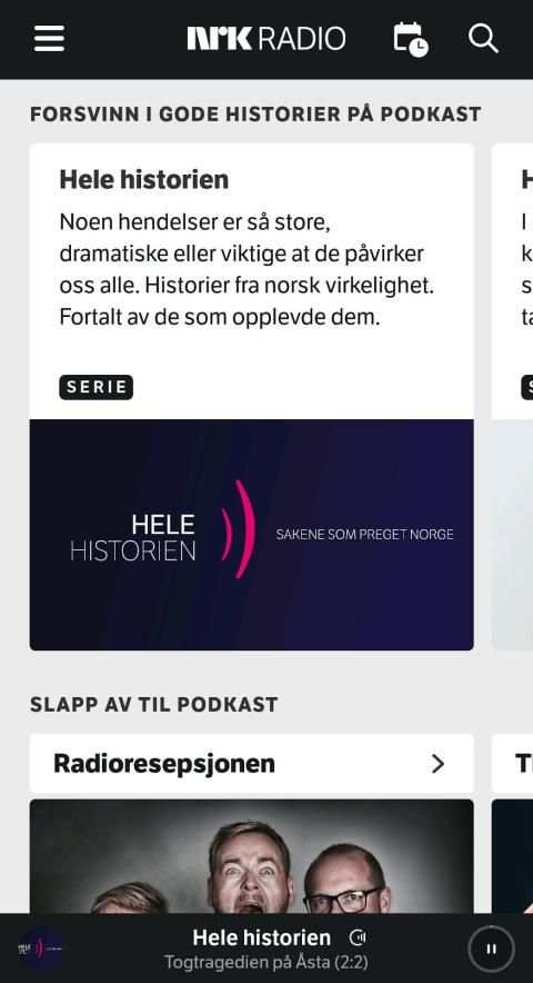 NRK Radio screenshot 6