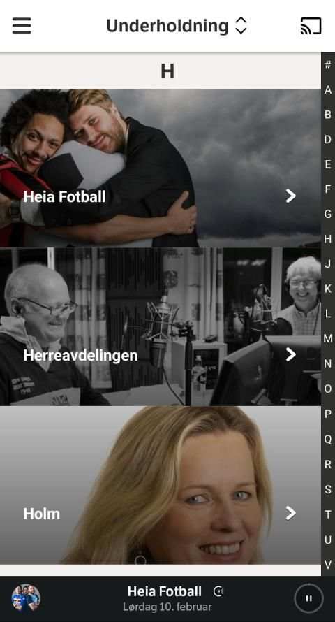 NRK Radio screenshot 2