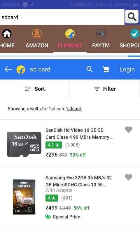 singal search (multi shopping search) screenshot 4