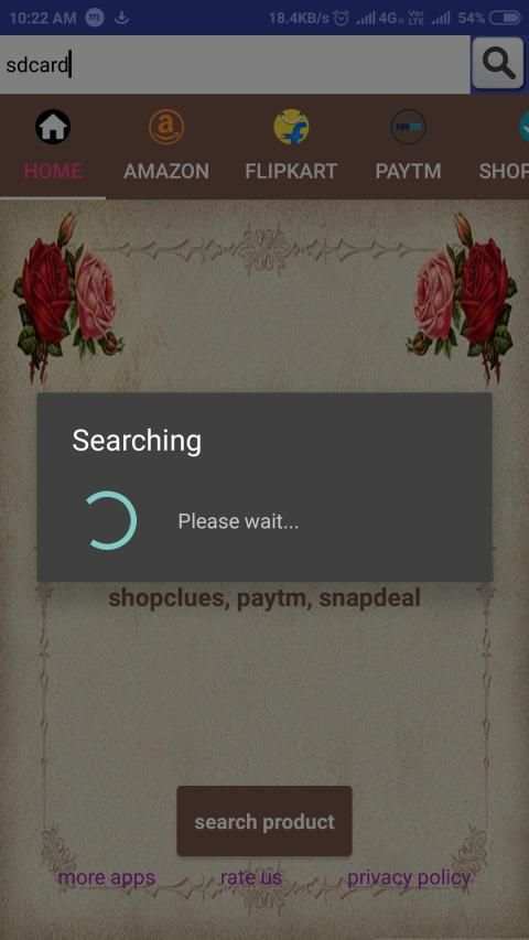 singal search (multi shopping search) screenshot 2