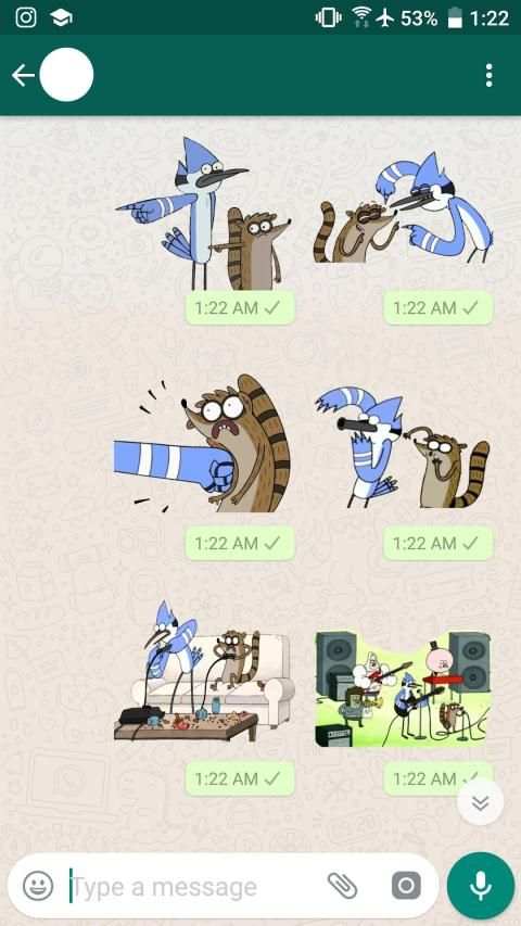 Regular Show Stickers for WhatsApp screenshot 4