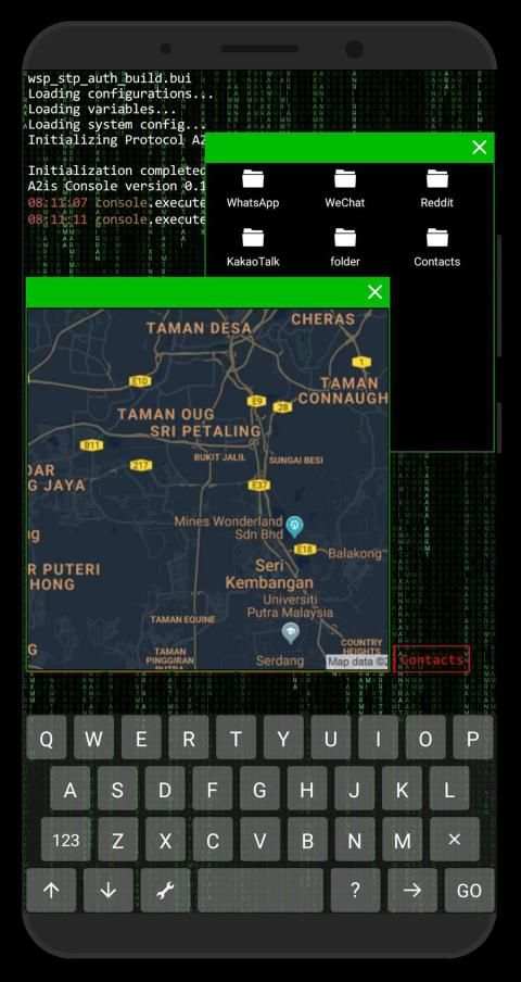 Matrix Launcher screenshot 1