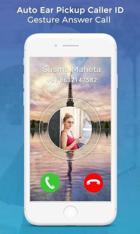 Auto Ear Pickup Caller ID screenshot 1