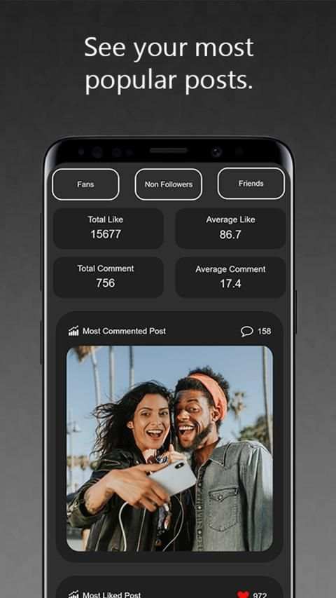 Followers Analyzer for Instagram Without Password screenshot 1