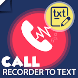 Call Recording to text conversion - Voice to text आइकन