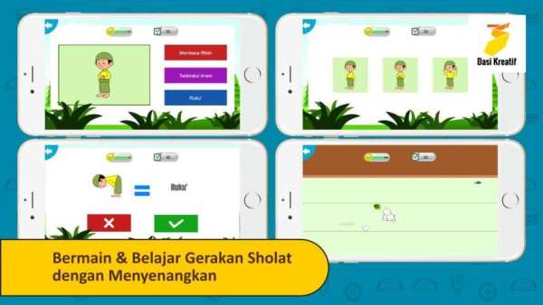 Belajar Sholat Anak : Bacaan dan Gerakan screenshot 1