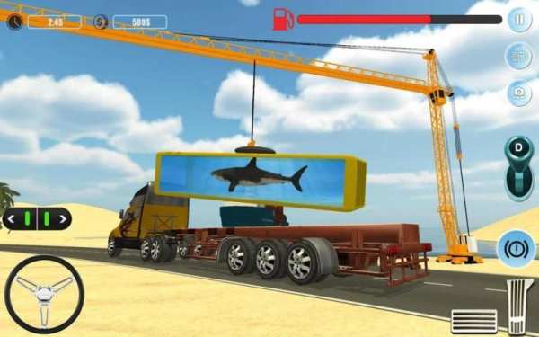 Sea Animals Transport Truck Simulator screenshot 1