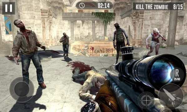 Zombie Apocalypse Game - Zombie Defense 2019 screenshot 1