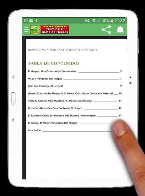 Cómo Curar el Herpes con "Adiós Herpes" screenshot 3