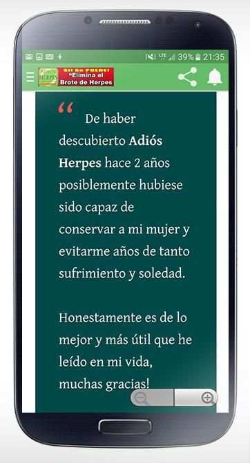 Cómo Curar el Herpes con "Adiós Herpes" screenshot 6