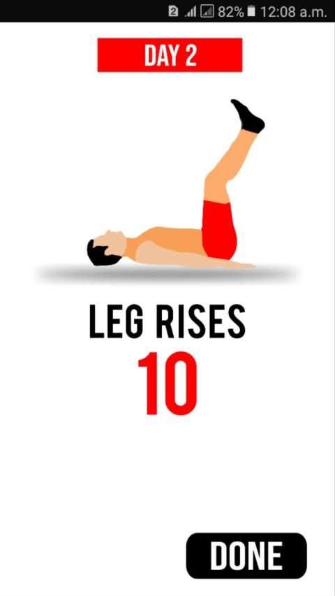 Abs Workout screenshot 1