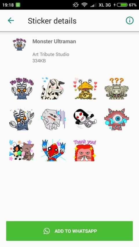 Sticker WhatsApp Ultraman screenshot 4