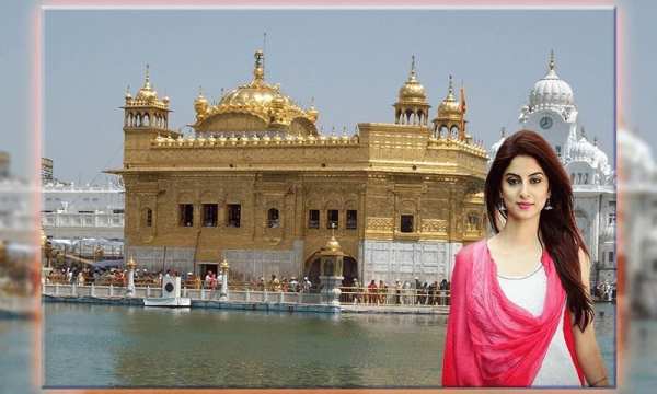 Golden Temple Photo Frame Maker स्क्रीनशॉट 1