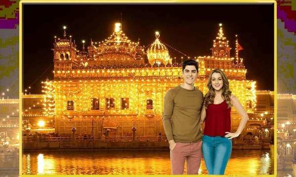 Golden Temple Photo Frame Maker स्क्रीनशॉट 3