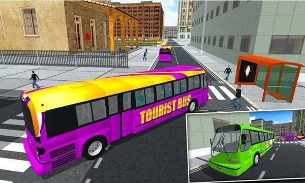 Tourist Bus NYC Offroad Driving Mountain Challenge स्क्रीनशॉट 48