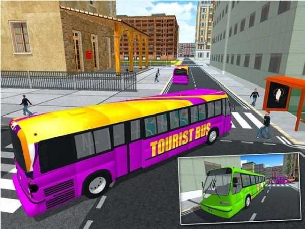 Tourist Bus NYC Offroad Driving Mountain Challenge स्क्रीनशॉट 6