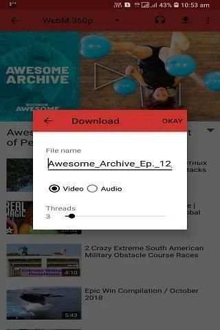 HQ Video Player For All screenshot 3