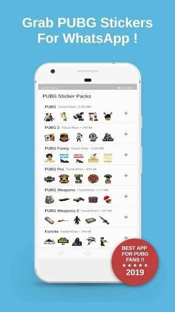PUBG Stickers For Whatsapp: PUBG WaStickerApps स्क्रीनशॉट 2