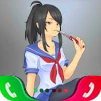 High School Yandere Caller Screen on 9Apps