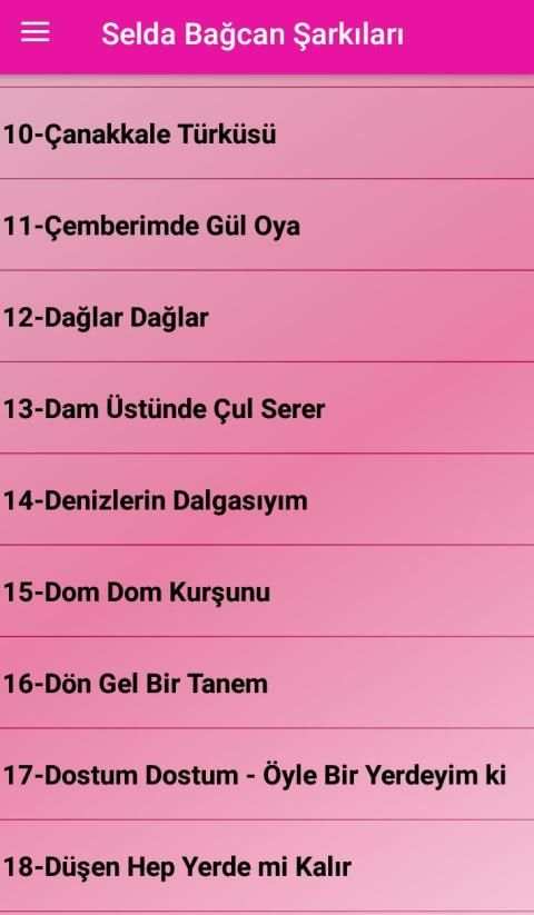 Selda Bağ-can Şarkıları (İnternetsiz 50 Şarkı) screenshot 5