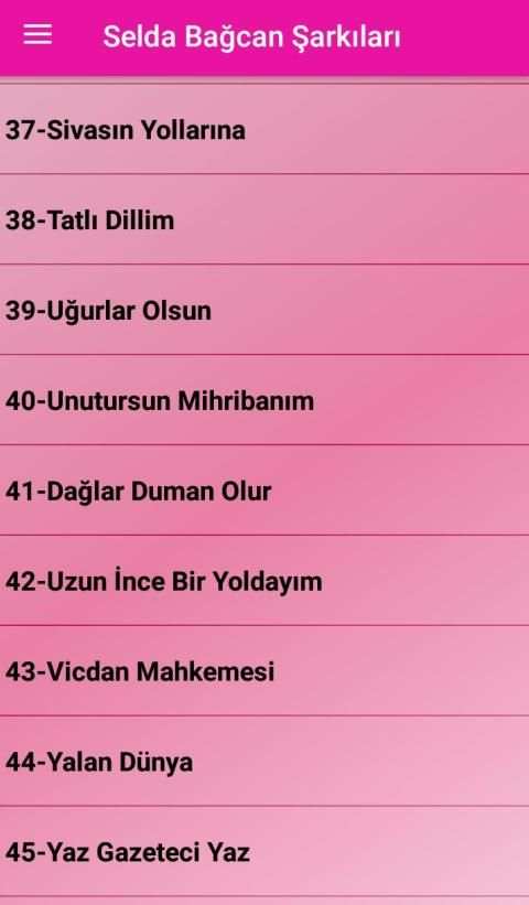 Selda Bağ-can Şarkıları (İnternetsiz 50 Şarkı) screenshot 2