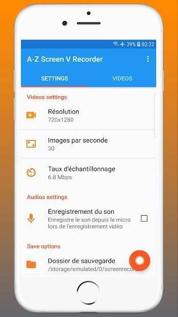 AZ-Screen V-Recorder screenshot 1