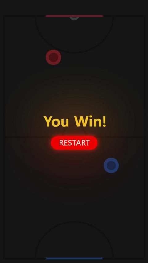 Air Hockey: Flat Edition screenshot 2