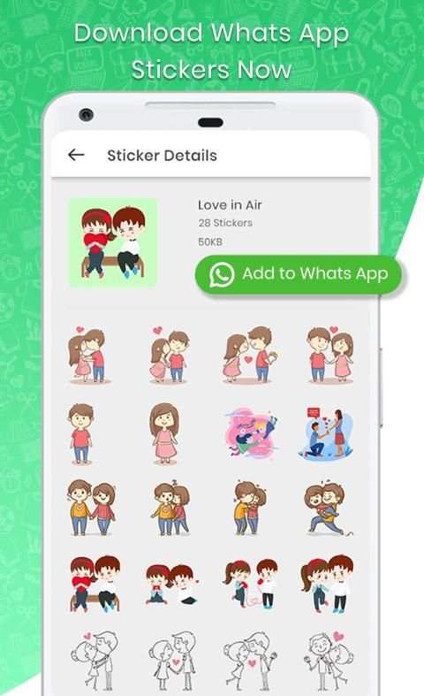 STICKERS FOR WHATSAPP - WAStickerApps स्क्रीनशॉट 4