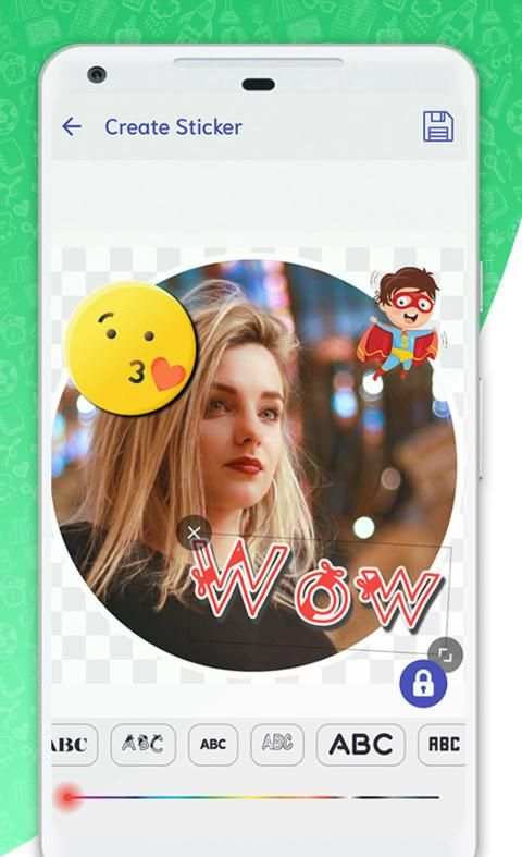 STICKERS FOR WHATSAPP - WAStickerApps स्क्रीनशॉट 5