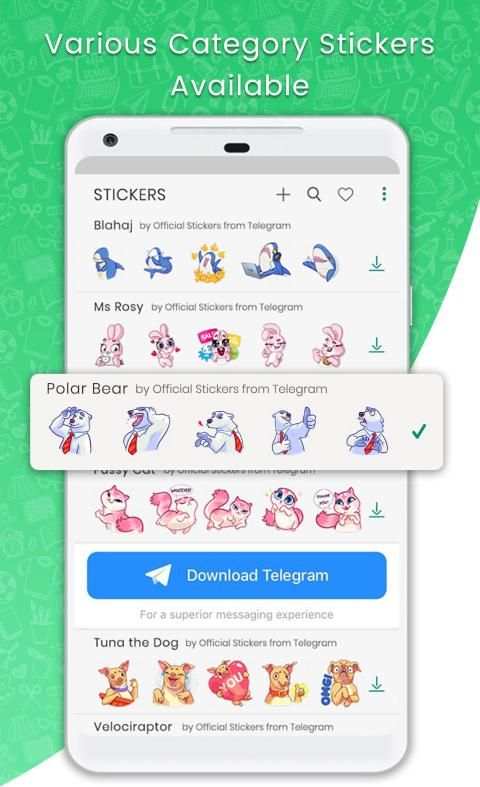STICKERS FOR WHATSAPP - WAStickerApps स्क्रीनशॉट 1