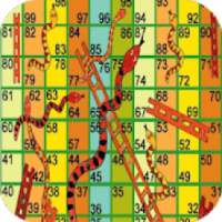 Retro Moving Snake And Ladders Number Puzzle