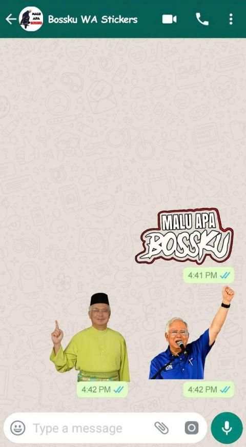 Bossku WA Sticker screenshot 1